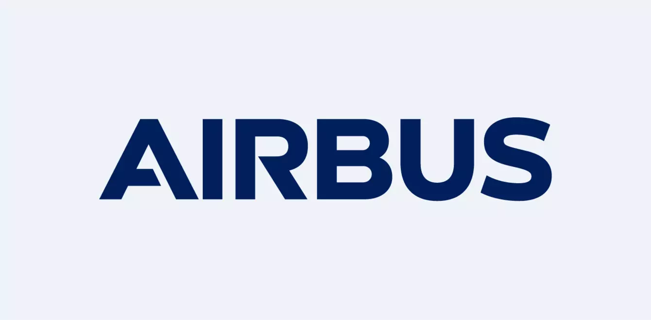 Kundenlogo  Airbus blue